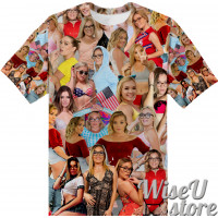 Katie Kush Pornstar  T-SHIRT Photo Collage shirt 3D