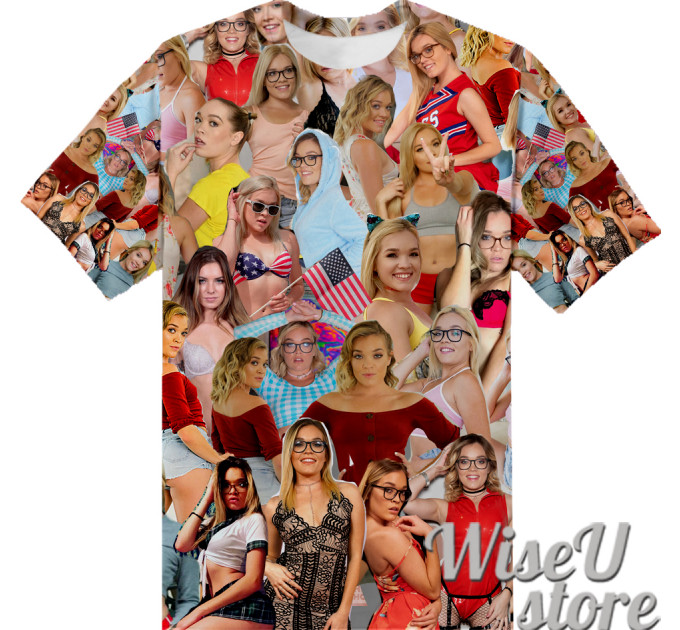 Katie Kush Pornstar  T-SHIRT Photo Collage shirt 3D