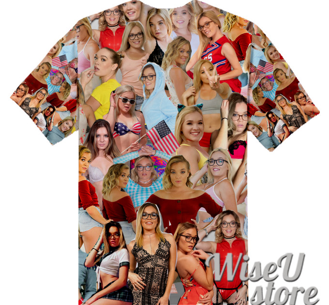 Katie Kush Pornstar  T-SHIRT Photo Collage shirt 3D