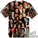 Kendall Jenner  T-SHIRT Photo Collage shirt 3D