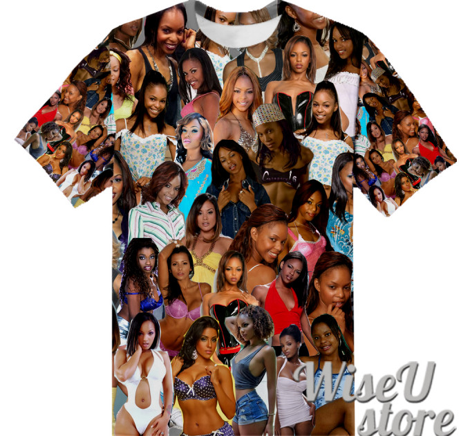 MARIE LUV T-SHIRT Photo Collage shirt 3D