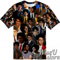 Richard Ayoade T-SHIRT Photo Collage shirt 3D