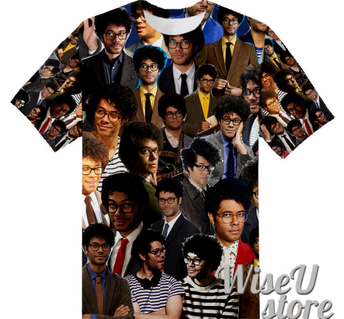 Richard Ayoade T-SHIRT Photo Collage shirt 3D