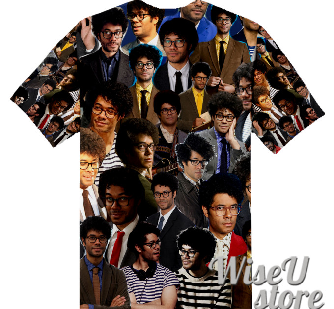 Richard Ayoade T-SHIRT Photo Collage shirt 3D