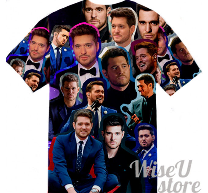 MICHAEL BUBLE T-SHIRT Photo Collage shirt