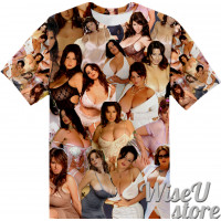 Chloe Vevrier T-SHIRT Photo Collage shirt 3D