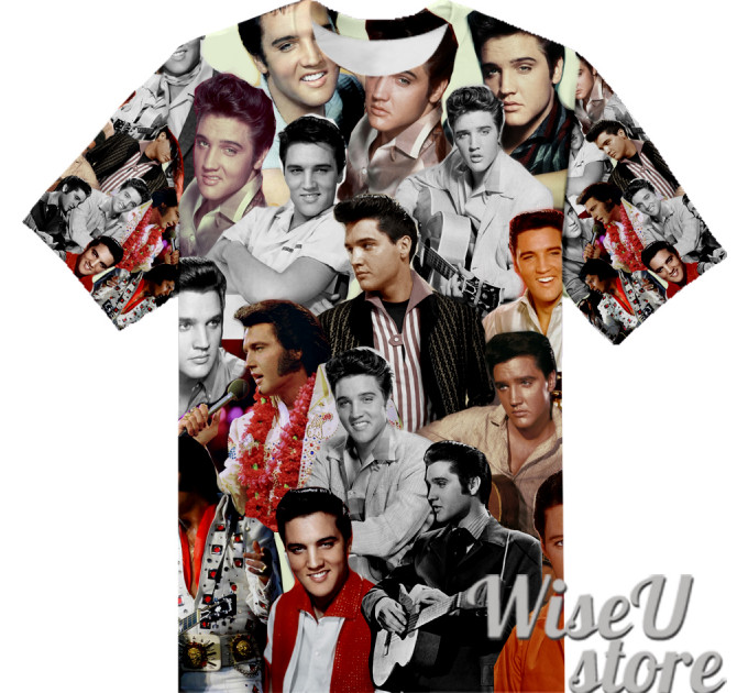 Elvis Presley T-SHIRT Photo Collage shirt