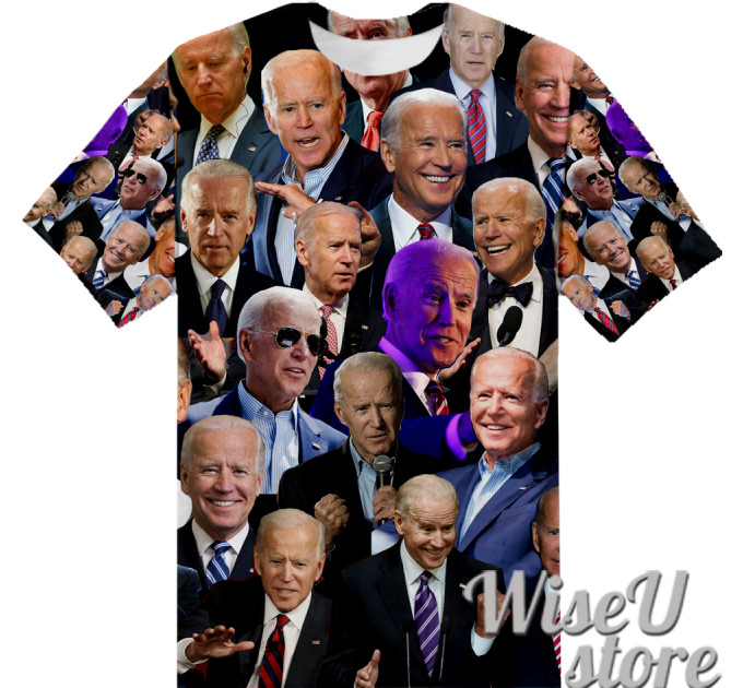 Joe Biden T-SHIRT Photo Collage shirt 3D