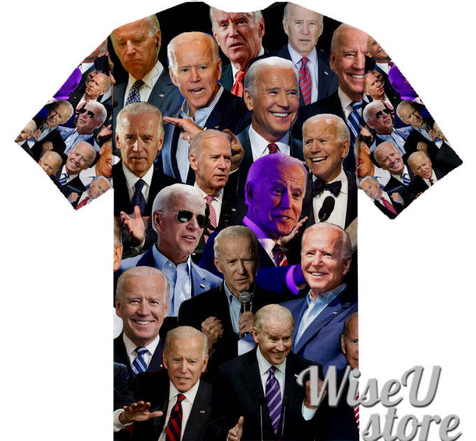 Joe Biden T-SHIRT Photo Collage shirt 3D