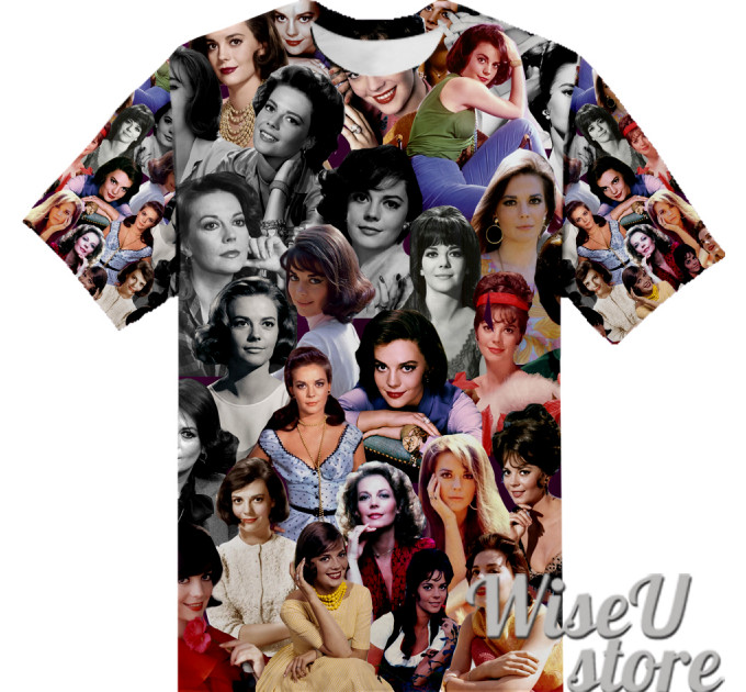 Natalie Wood T-SHIRT Photo Collage shirt 3D