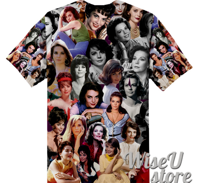 Natalie Wood T-SHIRT Photo Collage shirt 3D