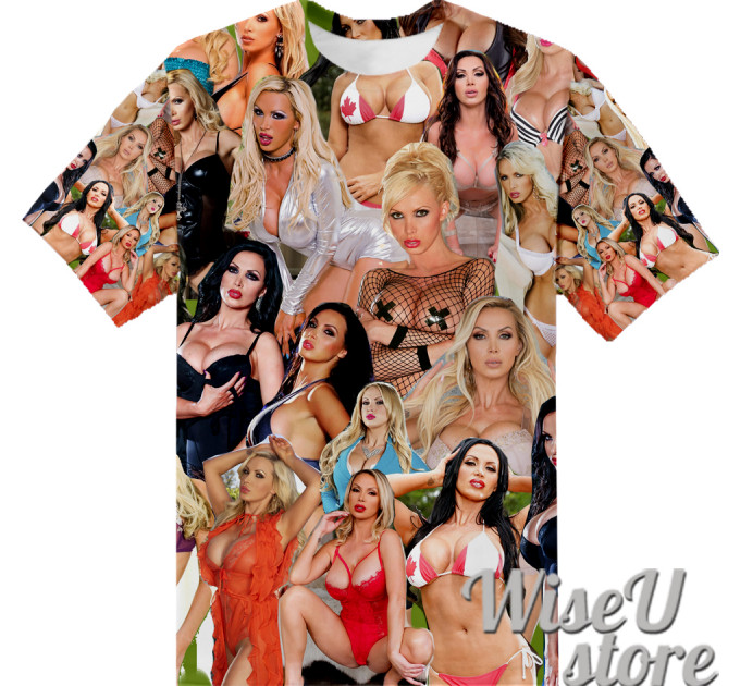 NIKKI BENZ T-SHIRT Photo Collage shirt 3D