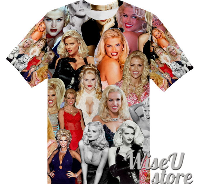 Anna Nicole Smith T-SHIRT Photo Collage shirt 3D
