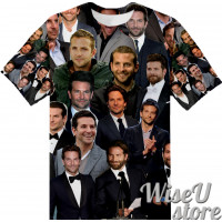 Bradley Cooper T-SHIRT Photo Collage shirt 3D