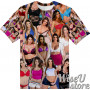 BROOKLYN CHASE T-SHIRT Photo Collage shirt 3D