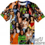 Danica Patrick T-SHIRT Photo Collage shirt 3D