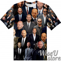 Jason Statham T-SHIRT Photo Collage shirt 3D