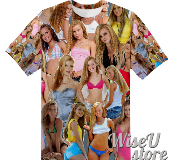 JESSIE ROGERS T-SHIRT Photo Collage shirt 3D