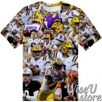 Joe Burrow T-SHIRT Photo Collage shirt 3D