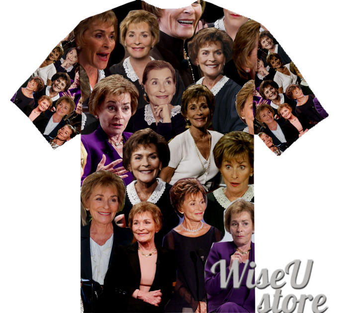 Judge Judy T-SHIRT Photo Collage shirt 3D