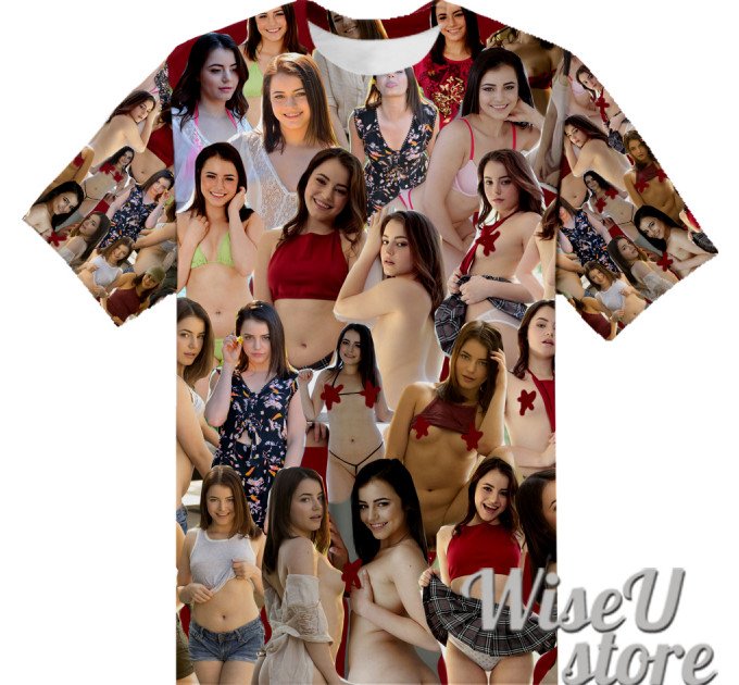 Kylie Quinn Pornstar T-SHIRT Photo Collage shirt 3D