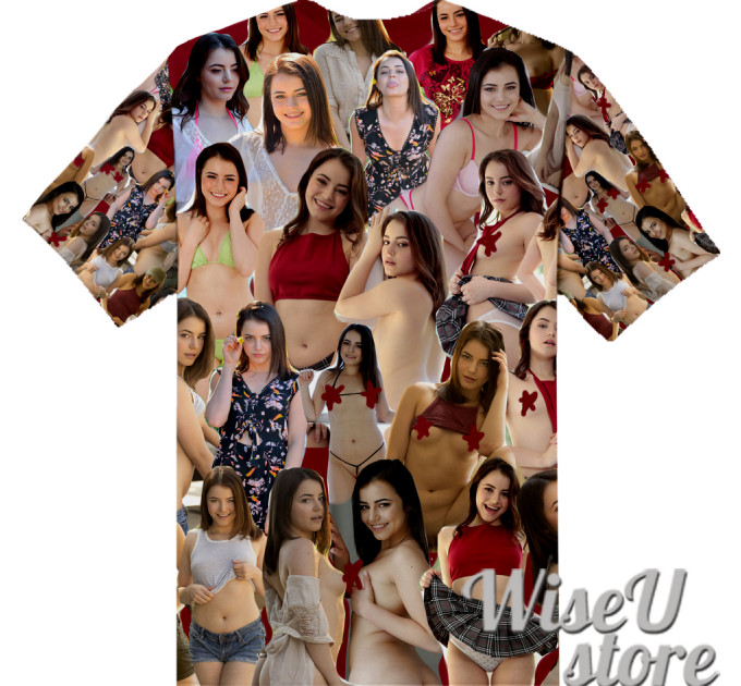 Kylie Quinn Pornstar T-SHIRT Photo Collage shirt 3D