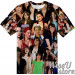 Lucy Lawless T-SHIRT Photo Collage shirt 3D