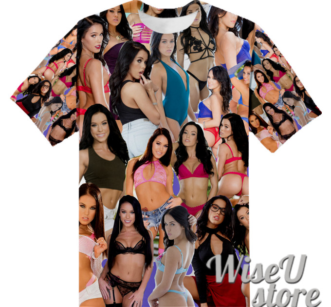 MEGAN RAIN T-SHIRT Photo Collage shirt 3D