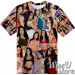 MEGAN RAIN T-SHIRT Photo Collage shirt 3D