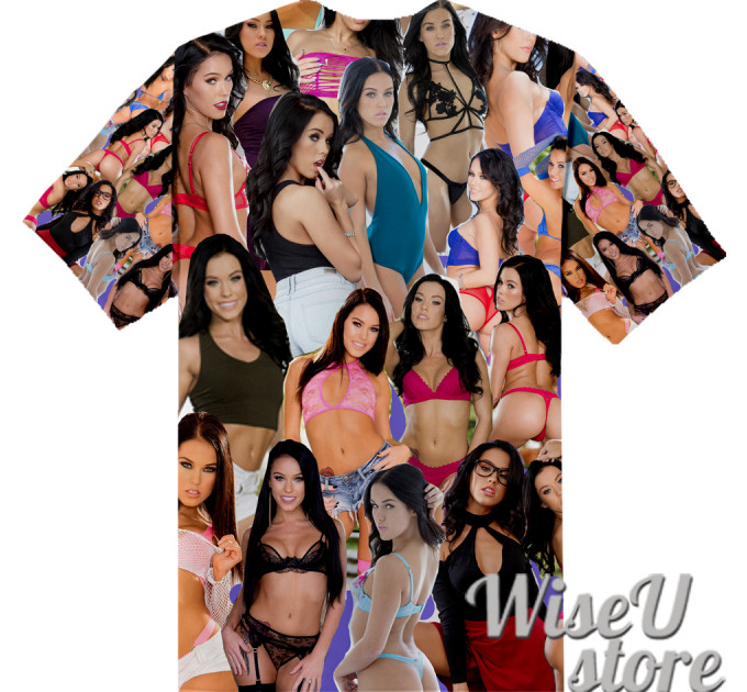 MEGAN RAIN T-SHIRT Photo Collage shirt 3D