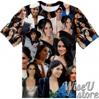 Meghan Markle T-SHIRT Photo Collage shirt 3D