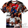 2pac  T-SHIRT Photo Collage shirt 3D