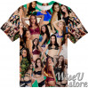 Aidra Fox T-SHIRT Photo Collage shirt 3D