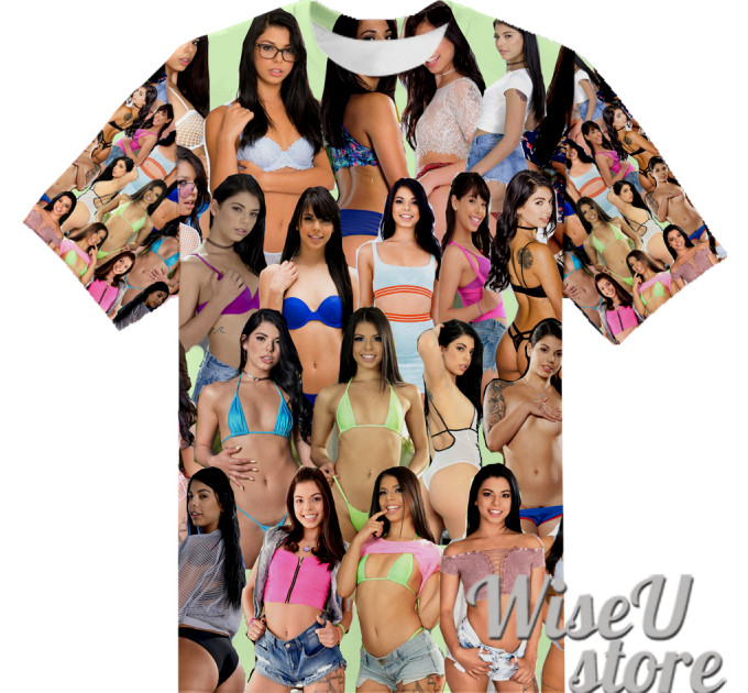 Gina Valentina T-SHIRT Photo Collage shirt 3D