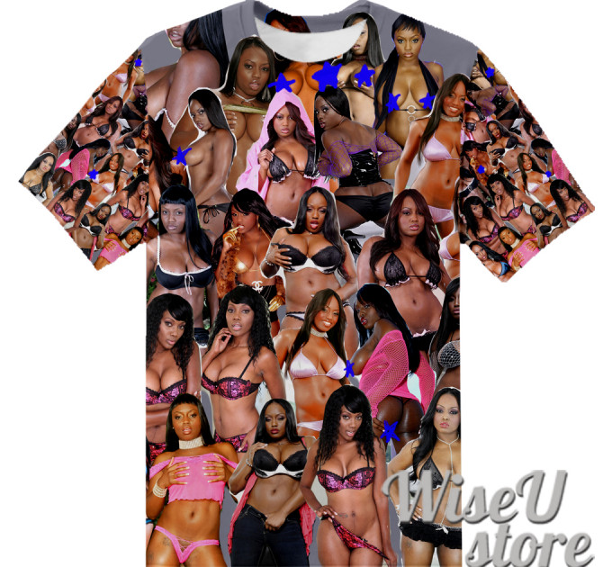 Jada Fire T-SHIRT Photo Collage shirt 3D