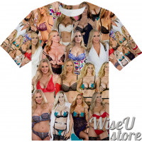 Julia Ann T-SHIRT Photo Collage shirt 3D