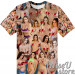 Natasha Nice Pornstar T-SHIRT Photo Collage shirt 3D