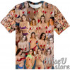 Natasha Nice Pornstar T-SHIRT Photo Collage shirt 3D