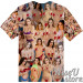 Natasha Nice Pornstar T-SHIRT Photo Collage shirt 3D