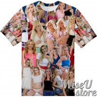 Chloe Foster T-SHIRT Photo Collage shirt 3D