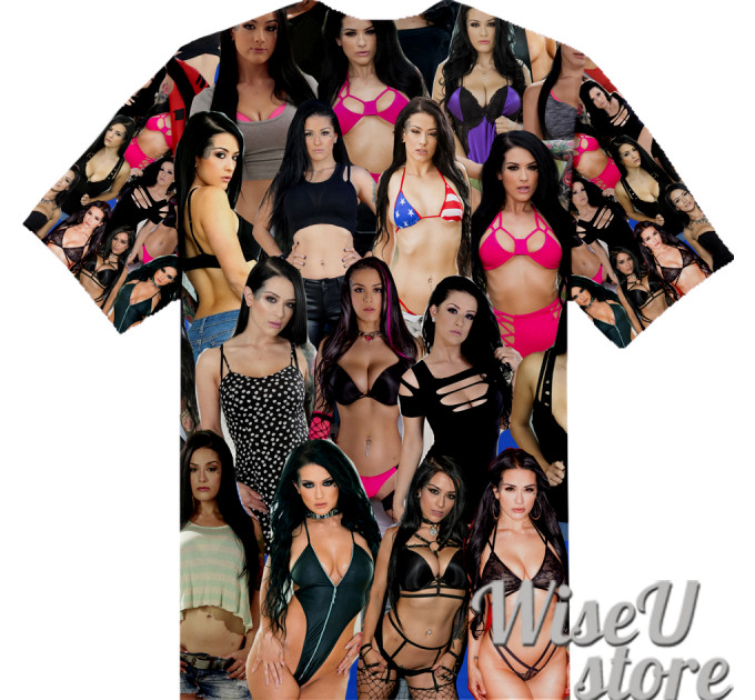 Katrina Jade T-SHIRT Photo Collage shirt 3D