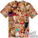 KAYDEN KROSS T-SHIRT Photo Collage shirt 3D