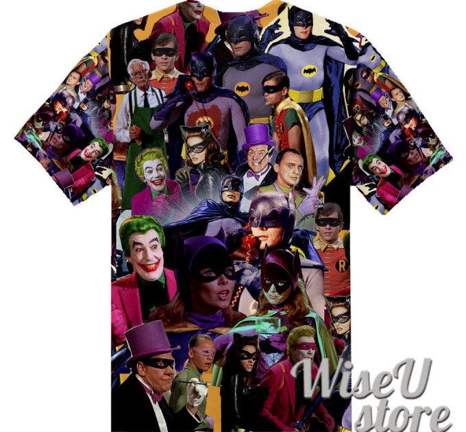 Batman 1966 T-SHIRT Photo Collage shirt 3D