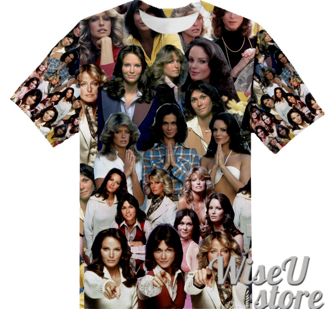 Charlies Angels TV Show T-SHIRT Photo Collage shirt 3D