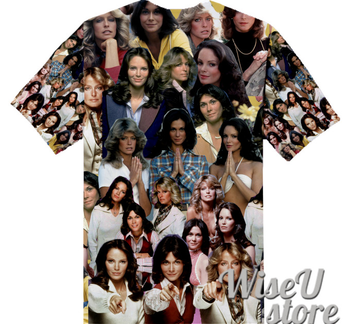 Charlies Angels TV Show T-SHIRT Photo Collage shirt 3D