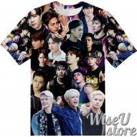 Jackson Wang T-SHIRT Photo Collage shirt 3D