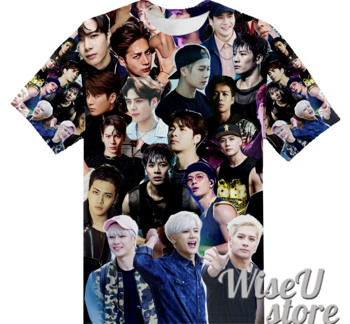 Jackson Wang T-SHIRT Photo Collage shirt 3D