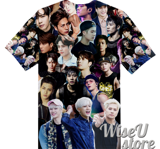 Jackson Wang T-SHIRT Photo Collage shirt 3D