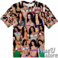 Jayden Jaymes T-SHIRT Photo Collage shirt 3D