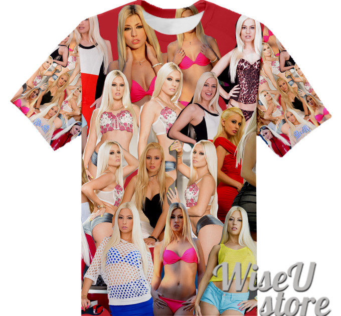 Jessie Volt T-SHIRT Photo Collage shirt 3D